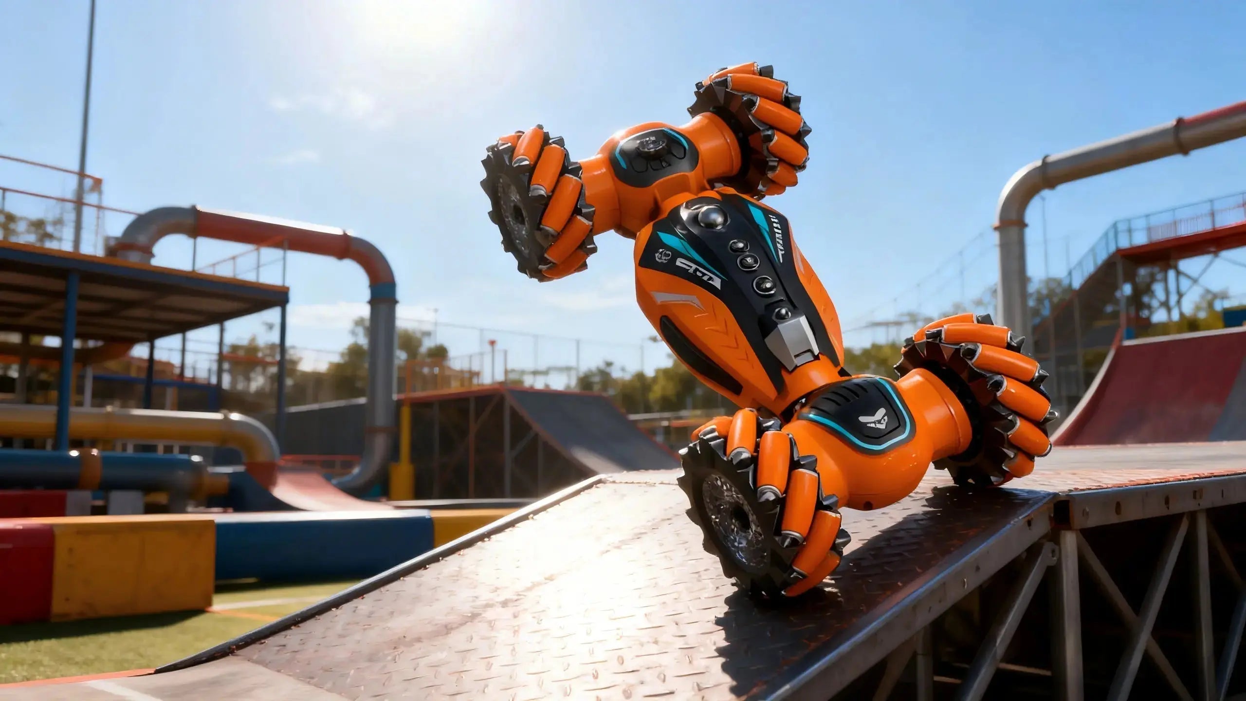 Drift RC Car with 360° Spin, Simulated Spray & One-Click Twist