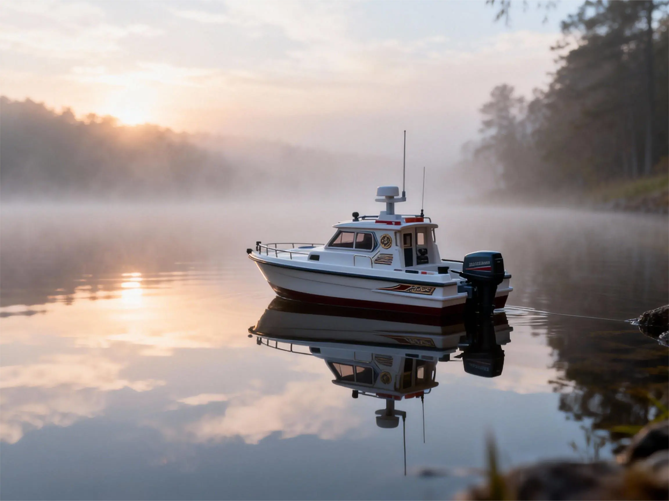 RC Fishing Boats