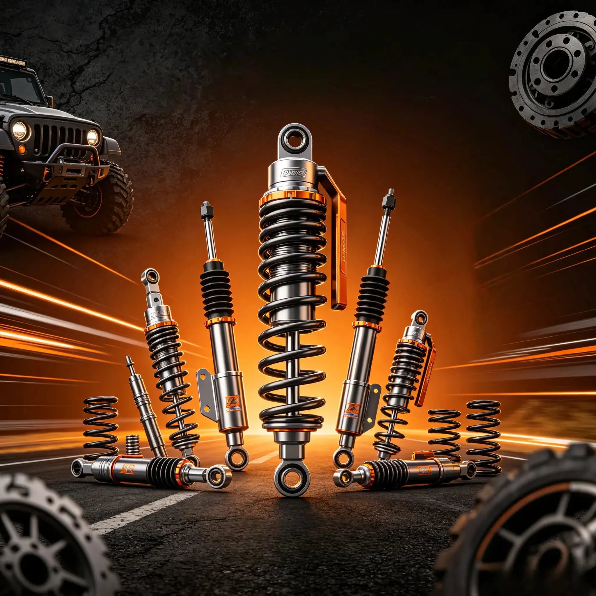 Metal-Hydraulic-Shock-Absorber-Upgrade-Parts ZD-pro RC