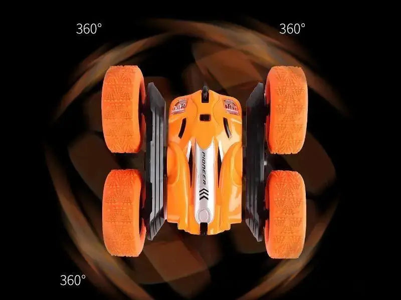 2-Sided Dumper - 360° Stunt Drift RC Car with Flips & Lights ZD-pro RC