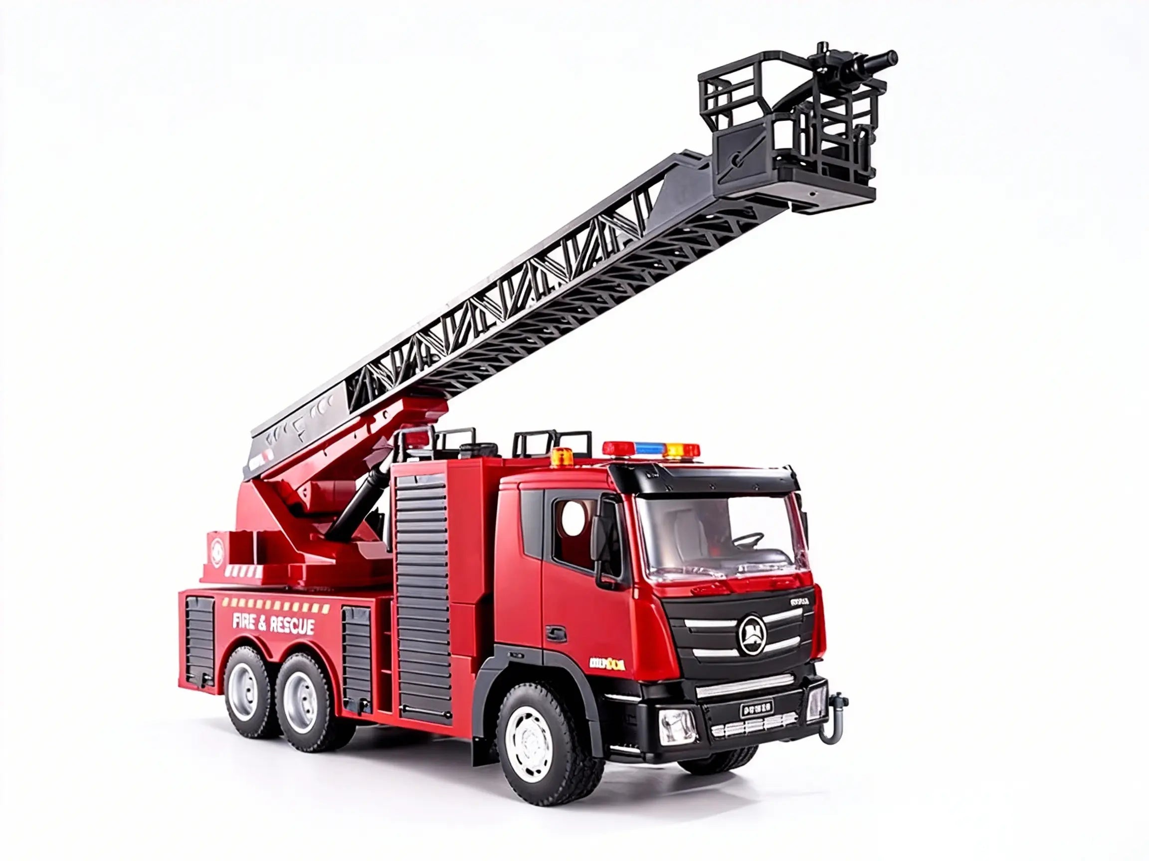 9-Channel Water Spray Fire Truck | Premium RC Engineering Toys for Adults & Kids