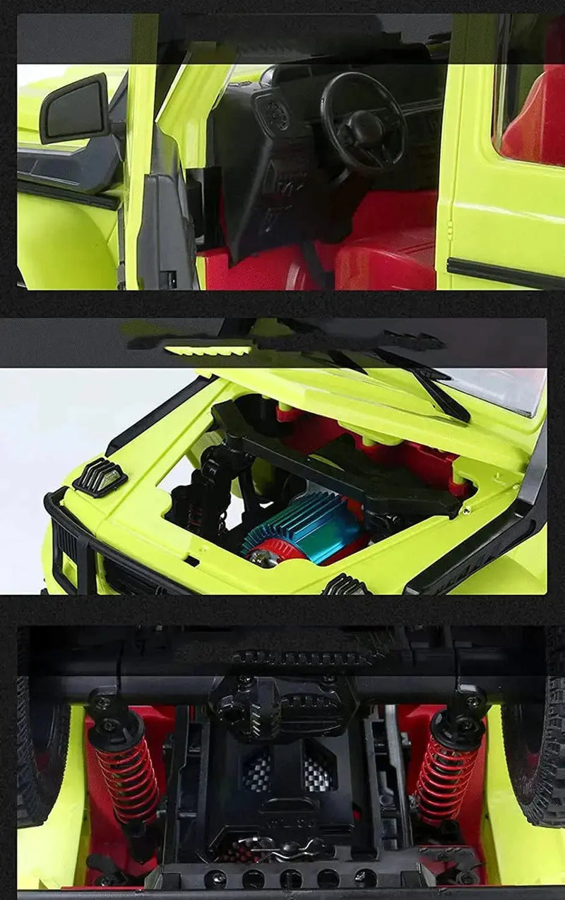 MN-86S 1:12 Scale Rock Crawler | 4WD with Metal Parts & 60 Min Run ZD-pro RC