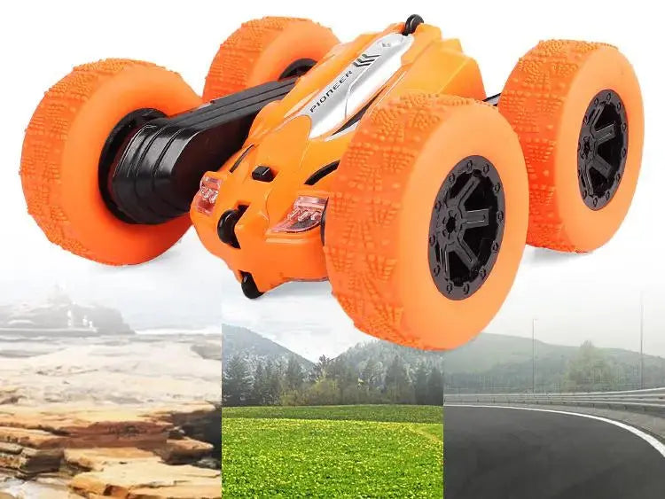 2-Sided Dumper - 360° Stunt Drift RC Car with Flips & Lights ZD-pro RC