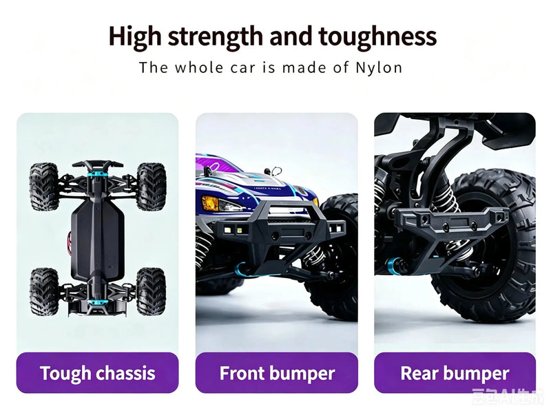 1:16 4WD All-Terrain Waterproof RC Monster Truck ZD-pro RC