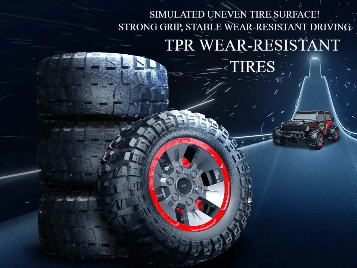 RC Off-Road Vehicle 1:10 - 4WD Brushless 65KM/H Suspension Tires ZD-pro RC
