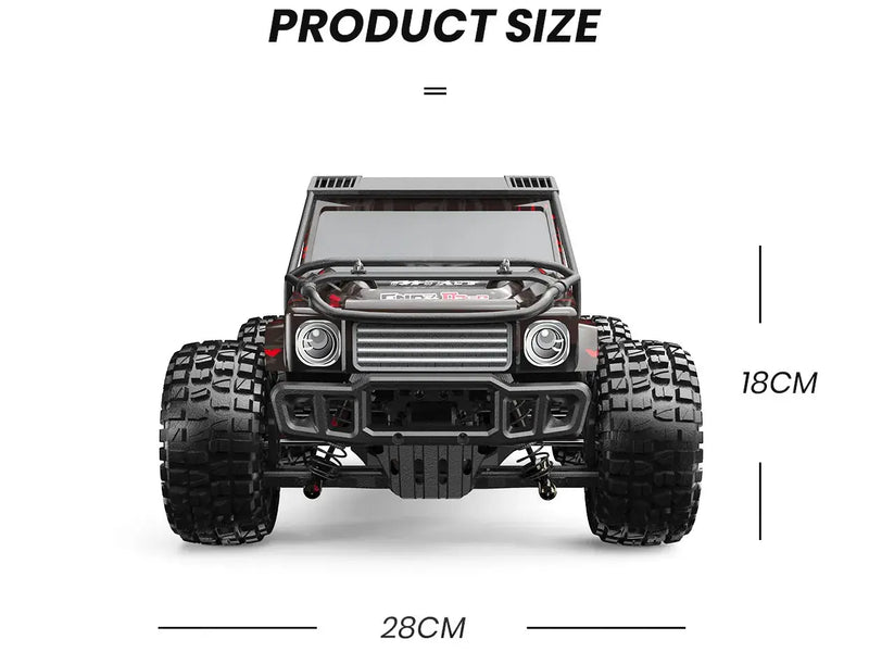 RC Off-Road Vehicle 1:10 - 4WD Brushless 65KM/H Suspension Tires ZD-pro RC