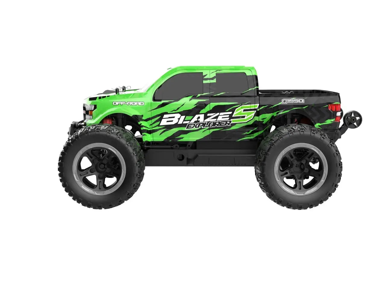 1:10 Scale Brushless RC Monster Truck, 46km/h High-Speed Off-Road RC Car ZD-pro RC
