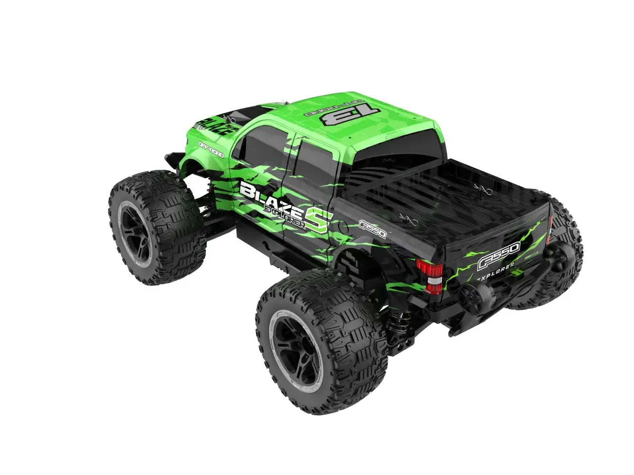 1:10 Scale Brushless RC Monster Truck, 46km/h High-Speed Off-Road RC Car ZD-pro RC