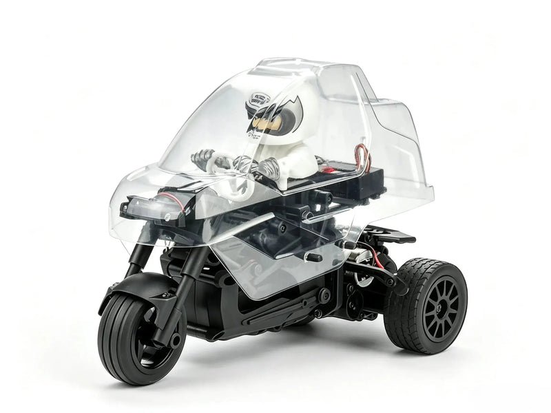2‑Wheel‑Drive RC Tricycle Stunt Motorcycle, 2.4G Remote Control Drift Bike With LED Lights ZD-pro RC