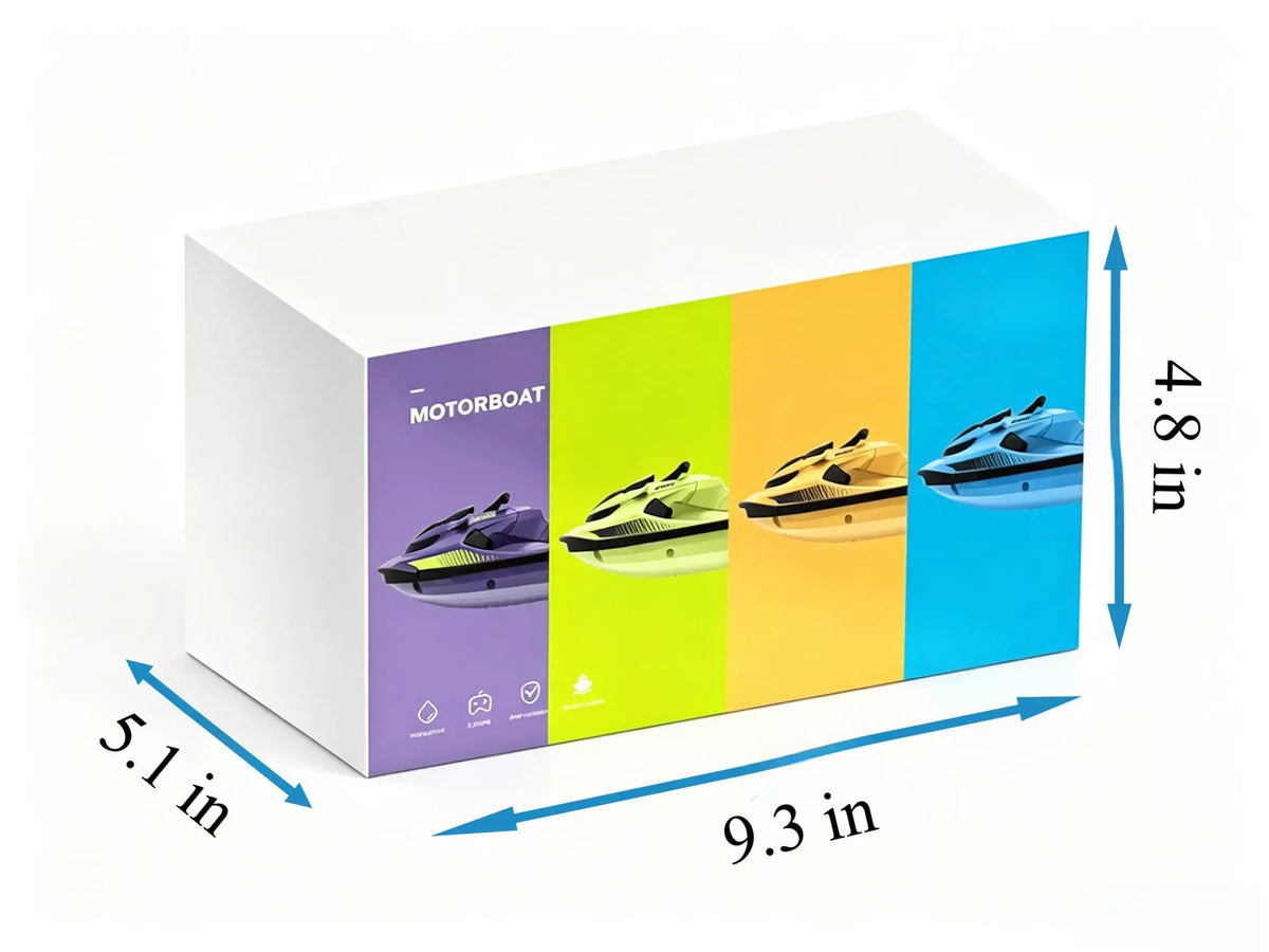 2.4GHz Anti-Interference remote control speed boat Supports Multi-Player Racing ZD-pro RC