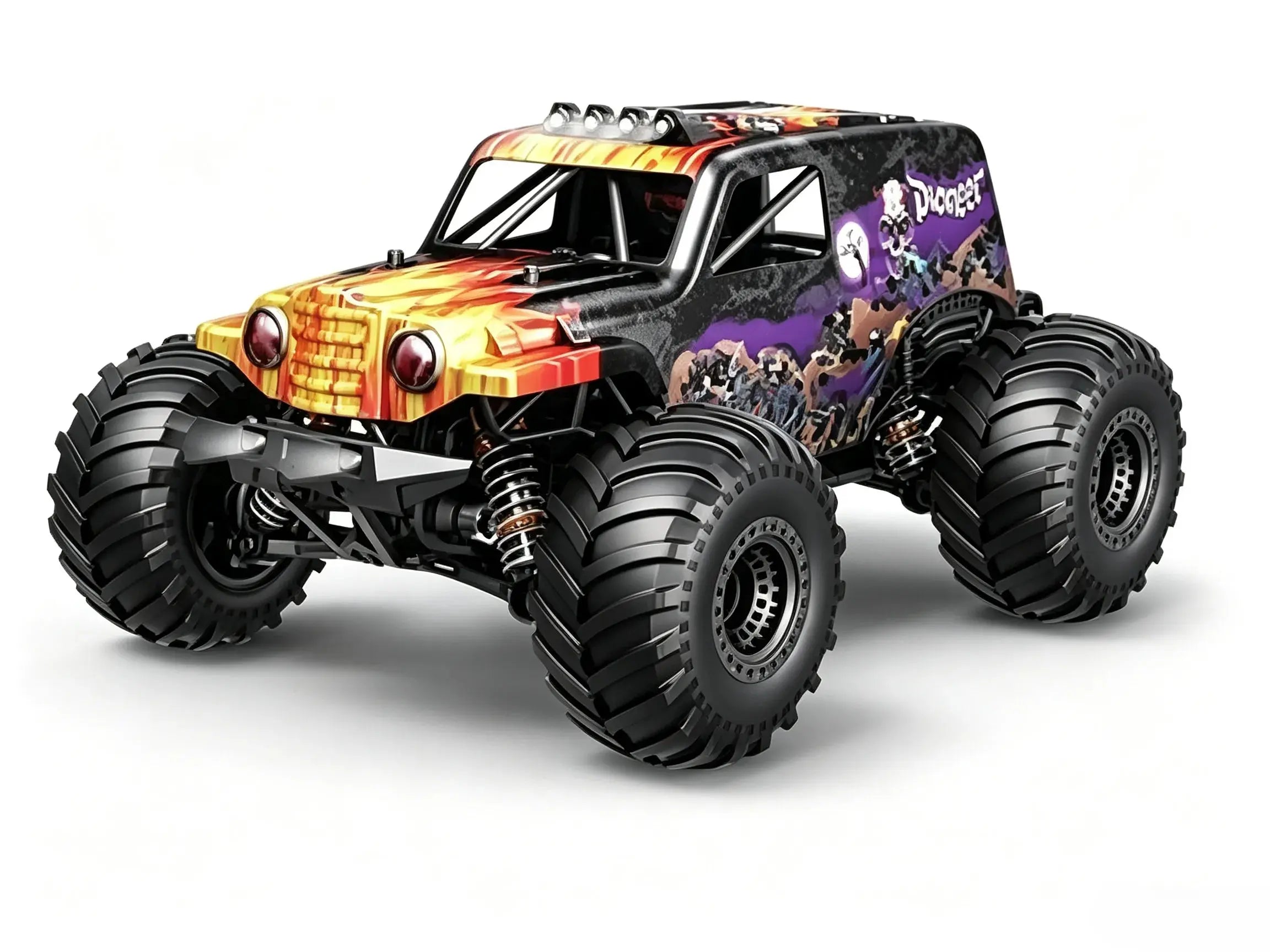 1:14 4WD Monster Truck Brushless & Brushed Versions ZD-pro RC