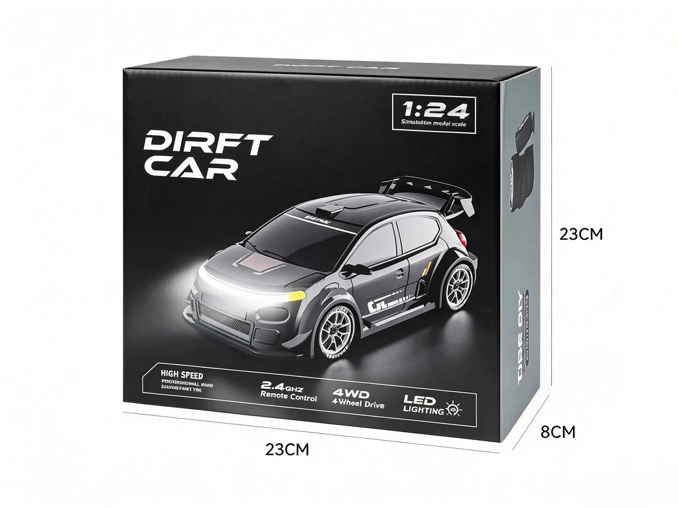 4WD RC Drift Rally Car 1:24 2.4GHz Remote Control Car ZD-pro RC