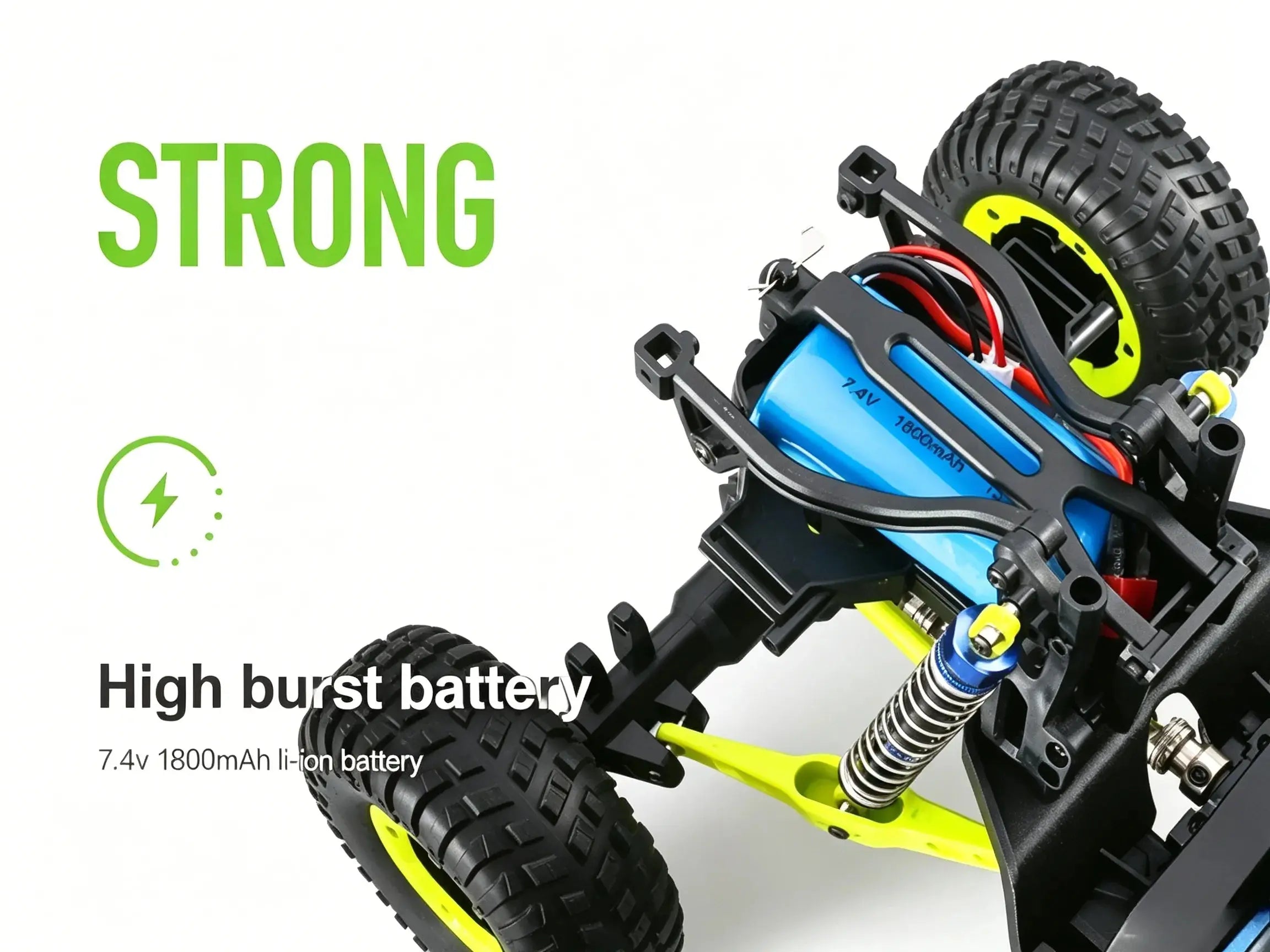 1:12 Scale 4WD RC Off-Road Buggy with Independent Suspension ZD-pro RC