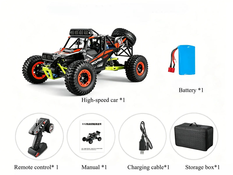 1:12 Scale 4WD RC Off-Road Buggy with Independent Suspension ZD-pro RC
