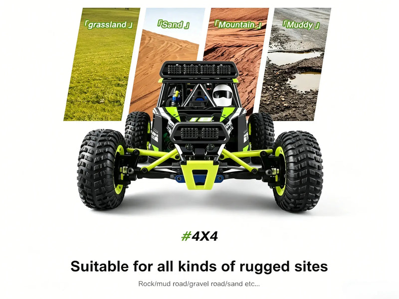 1:12 Scale 4WD RC Off-Road Buggy with Independent Suspension ZD-pro RC