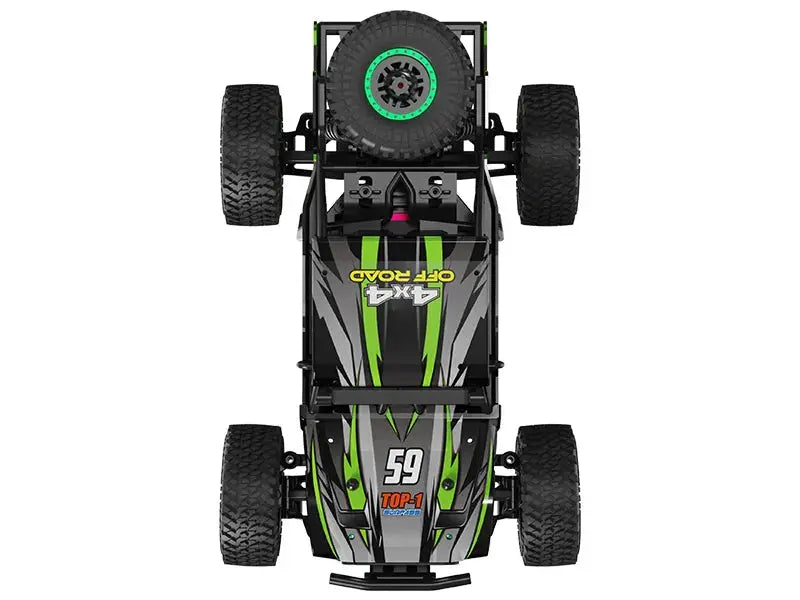 1:18 4WD RC Off-Road Buggy Waterproof LED Light High Speed RC Truck ZD-pro RC