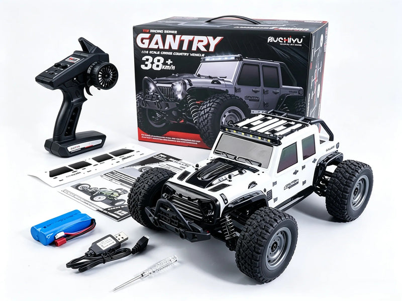Hobby Grade 4WD RC Off-Road Truck, 38km/h All Terrain for Adults ZD-pro RC