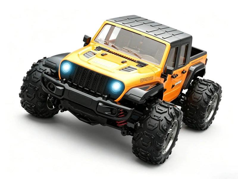 1/20 4WD RC Off-Road Truck with 2.4G Remote & LED Lights ZD-pro RC