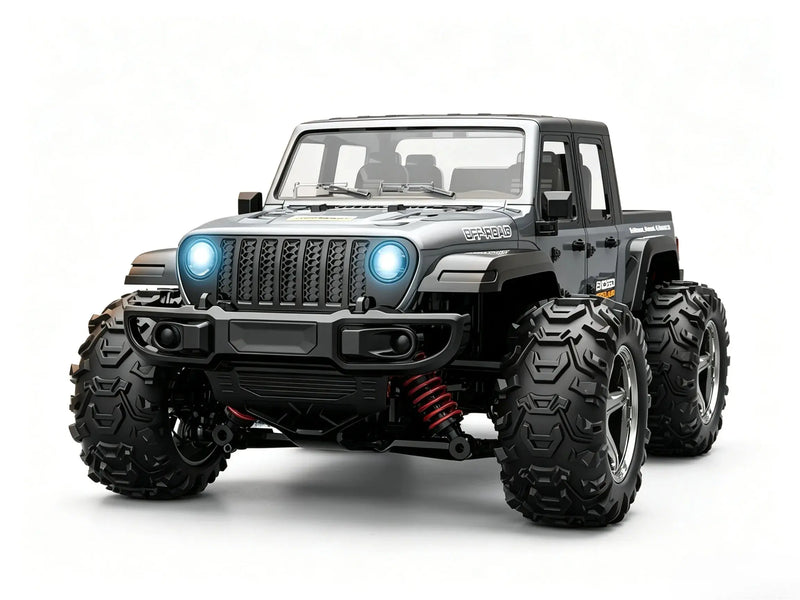 1/20 4WD RC Off-Road Truck with 2.4G Remote & LED Lights ZD-pro RC