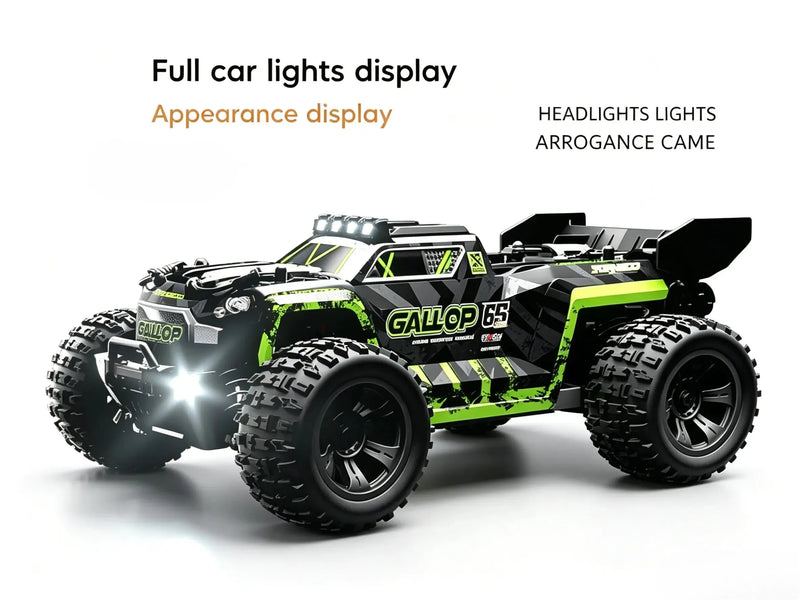 1:18 4WD RC Off-Road Truck, Brushed & Brushless Two Versions for Adults ZD-pro RC