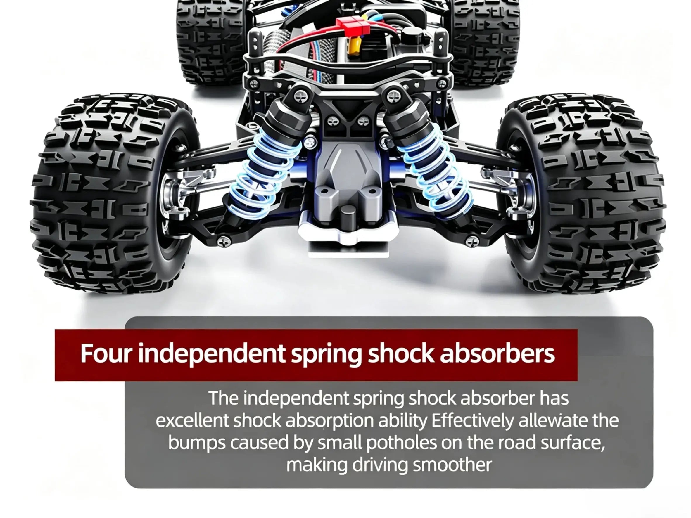 1:18 4WD RC Off-Road Truck, Brushed & Brushless Two Versions for Adults ZD-pro RC