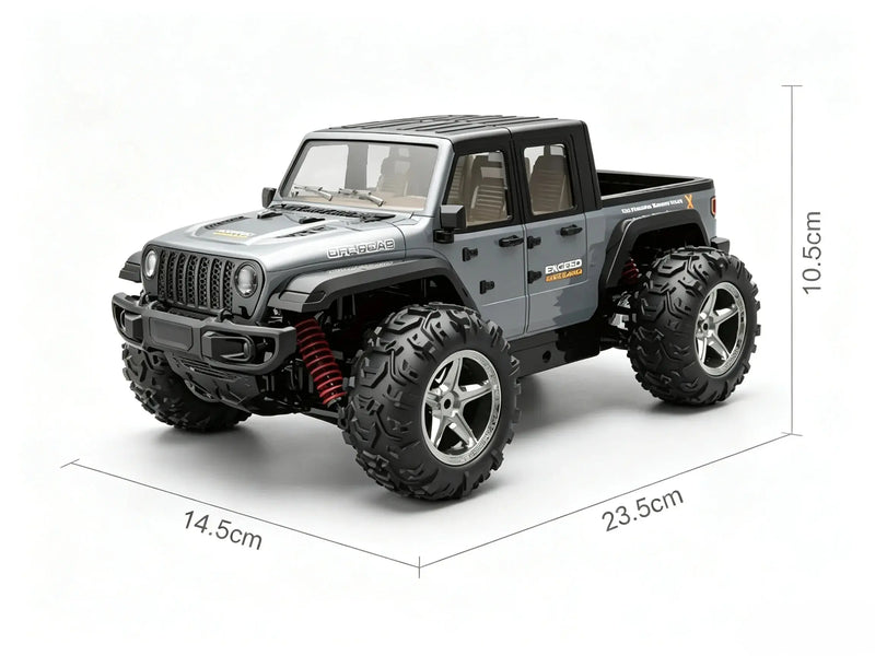 1/20 4WD RC Off-Road Truck with 2.4G Remote & LED Lights ZD-pro RC