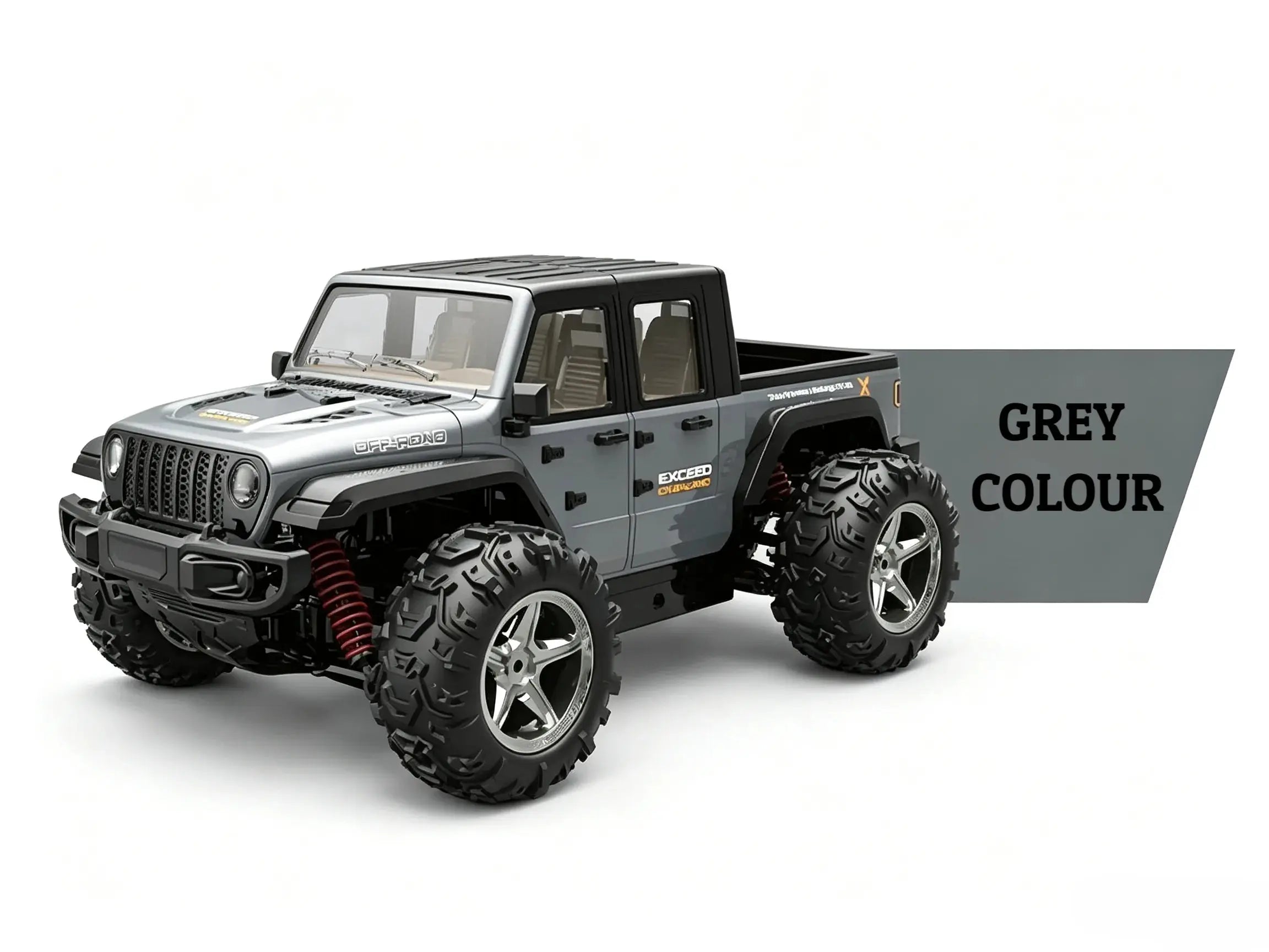 1/20 4WD RC Off-Road Truck with 2.4G Remote & LED Lights ZD-pro RC