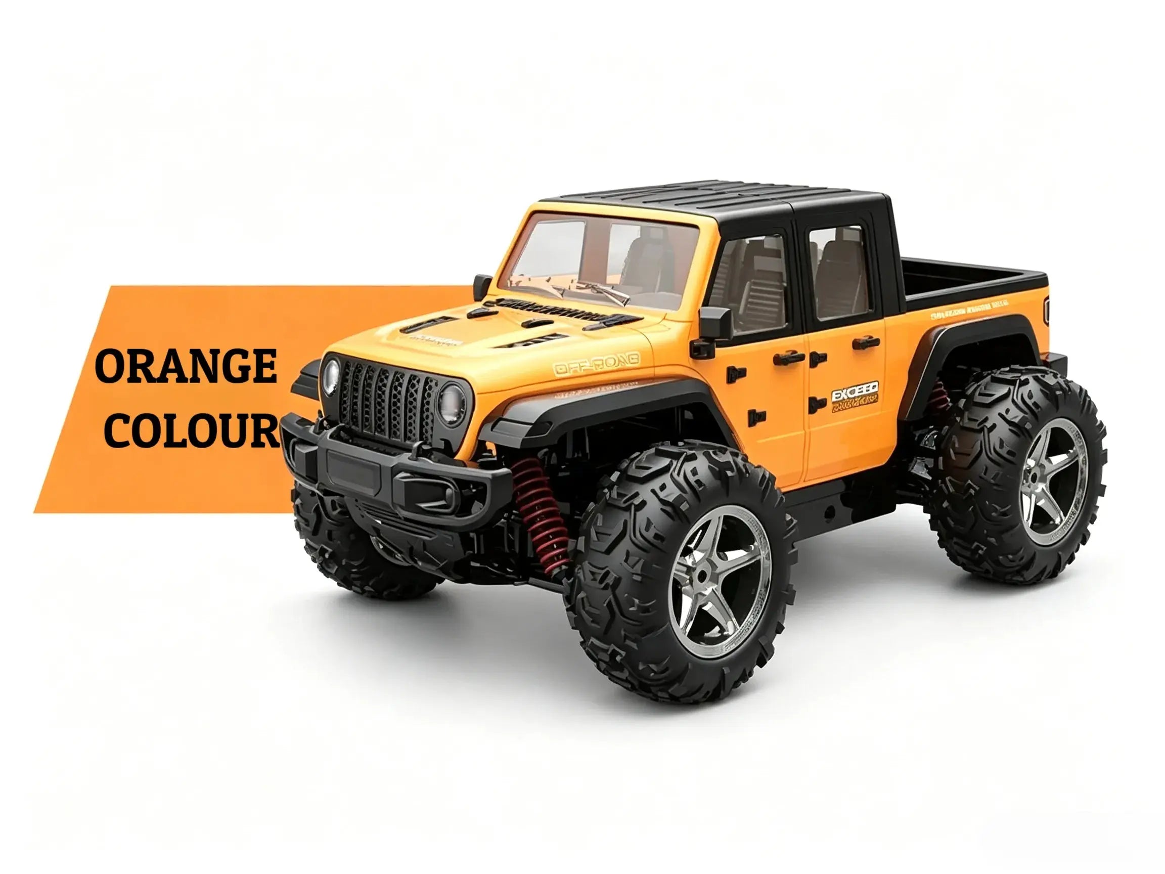 1/20 4WD RC Off-Road Truck with 2.4G Remote & LED Lights ZD-pro RC