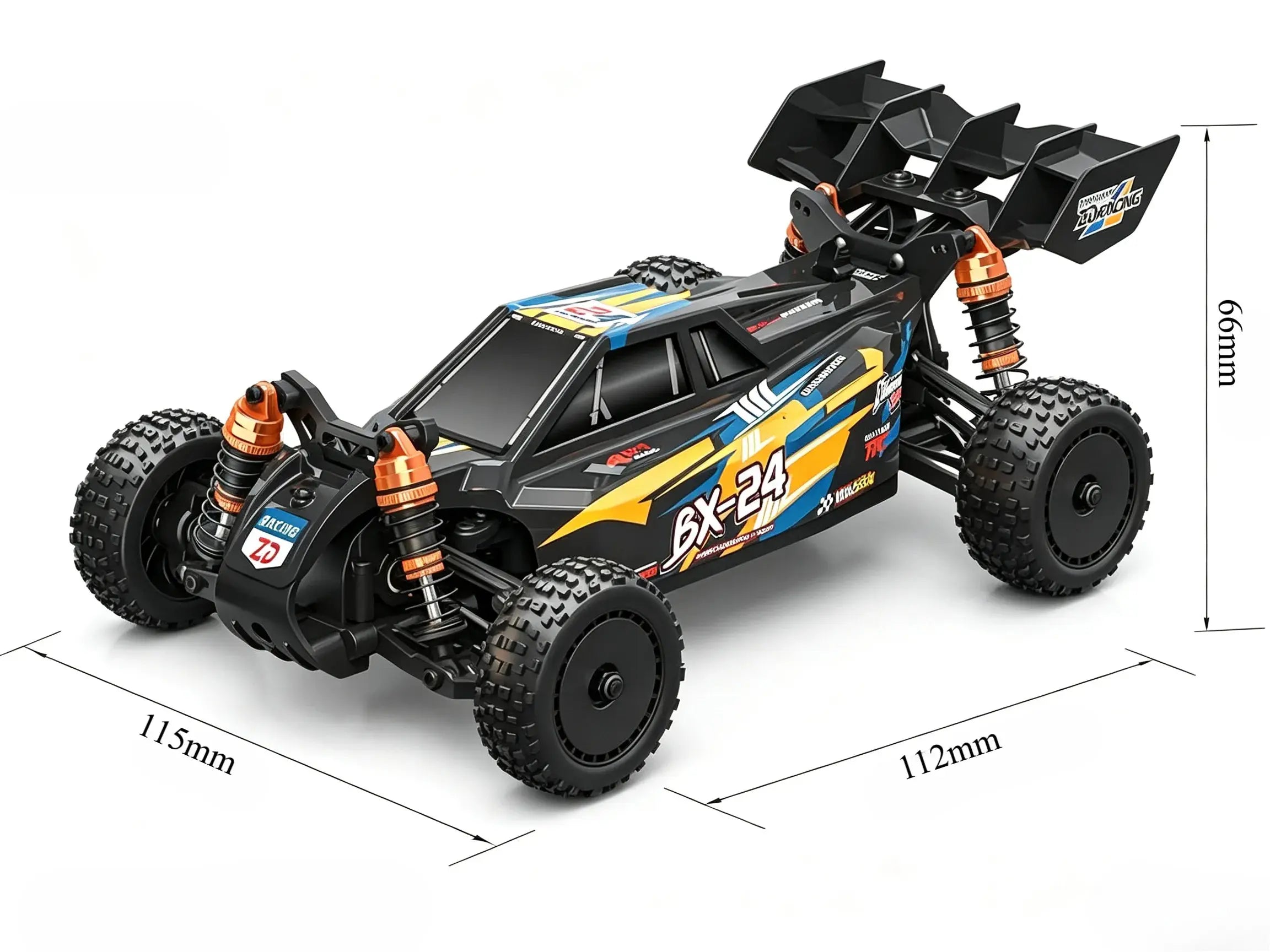 4WD RC Racing Buggy, 2 Available Brushed and Brushless Versions ZD-pro RC