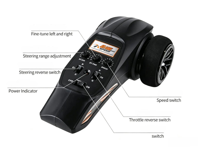 1:16 4WD Brushless control car racing off-road buggy ZD-pro RC