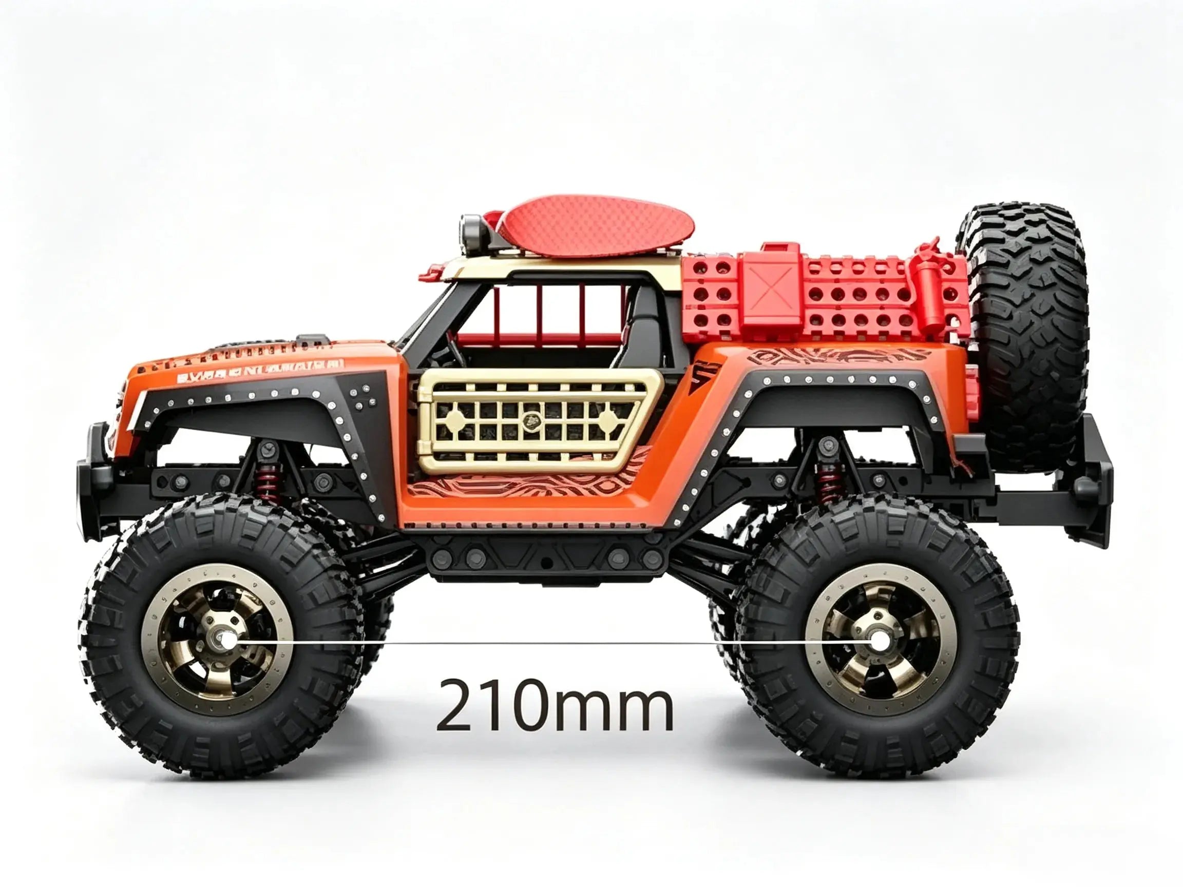1:12 4WD RC Rock Crawler, All‑Terrain Off‑Road Climbing Truck ZD-pro RC