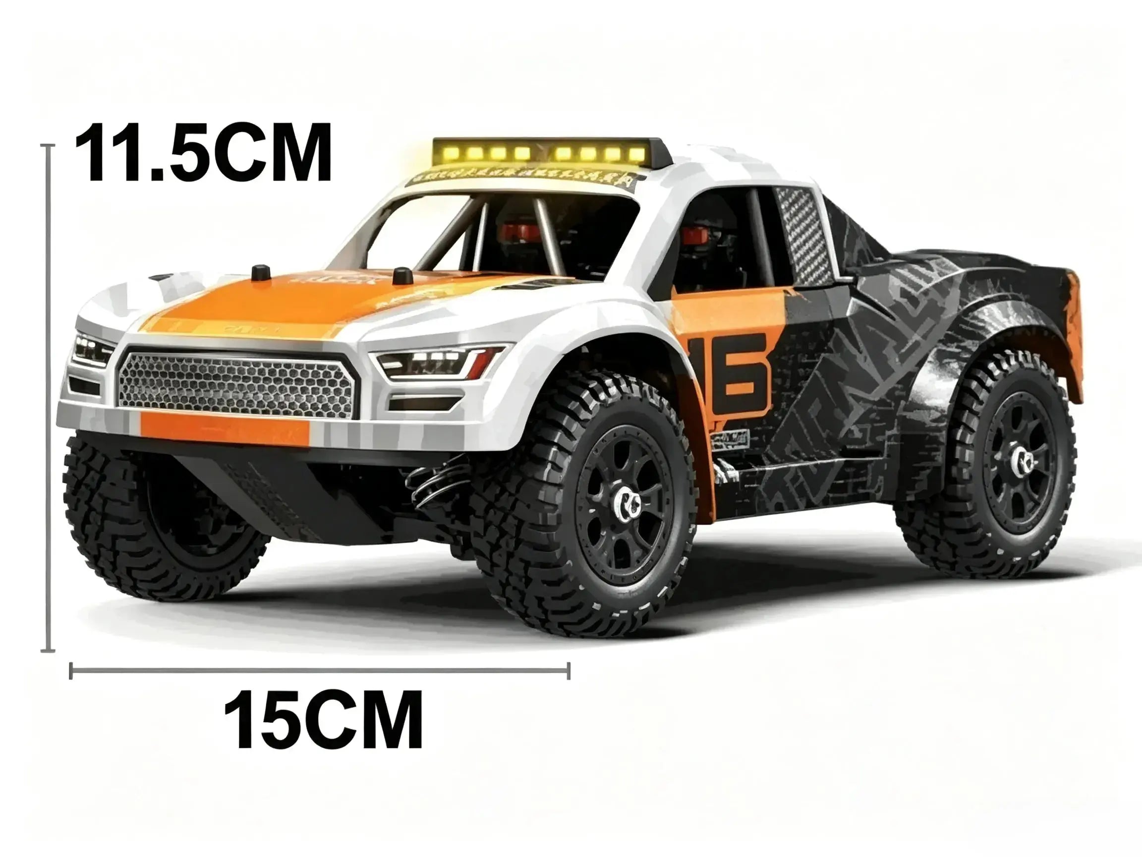 1:16 4WD RC Short Course Truck, Brushed and Brushless Optional Hobby RC Truck ZD-pro RC
