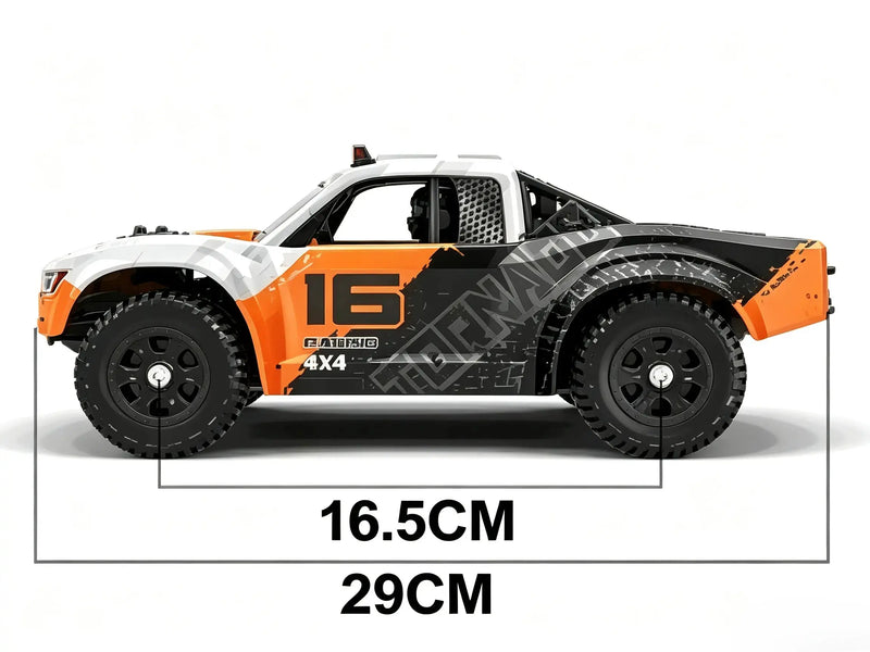 1:16 4WD RC Short Course Truck, Brushed and Brushless Optional Hobby RC Truck ZD-pro RC