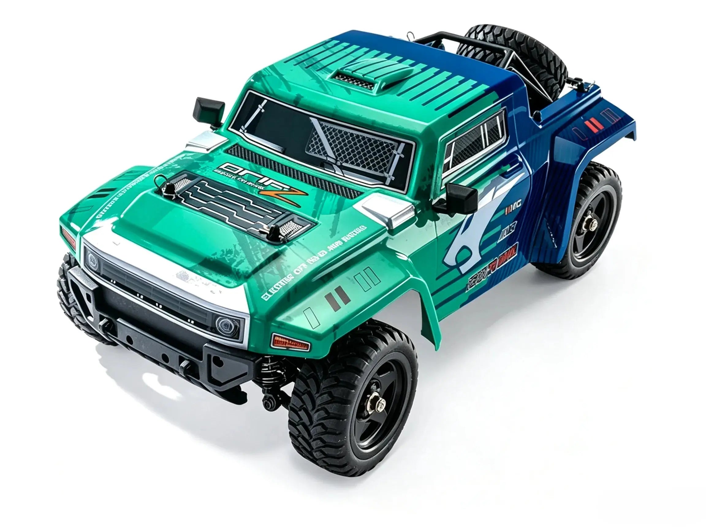 1:12 Full Scale 4WD RC Short Truck, Off-Road RC Car with Gyro Stabilizer ZD-pro RC