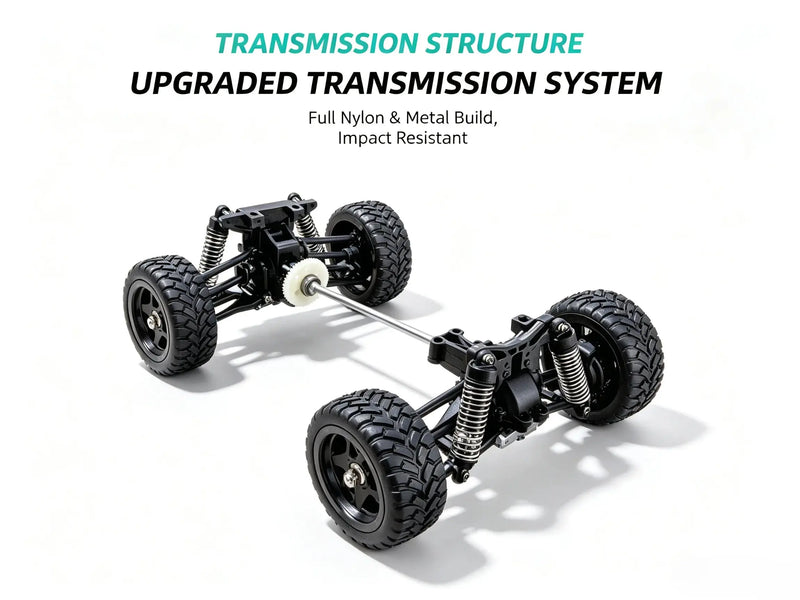 1:12 Full Scale 4WD RC Short Truck, Off-Road RC Car with Gyro Stabilizer ZD-pro RC