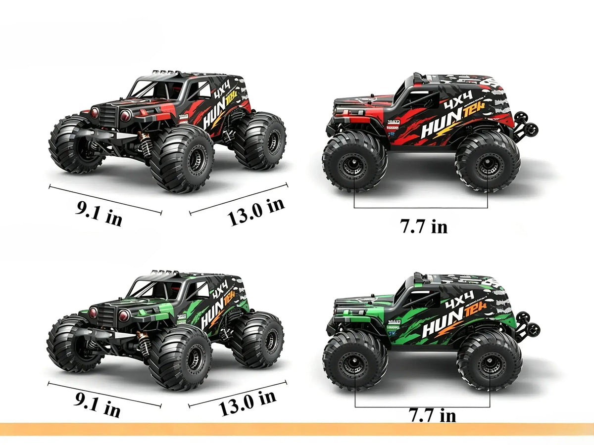 1:14 4WD Monster Truck Brushless & Brushed Versions ZD-pro RC