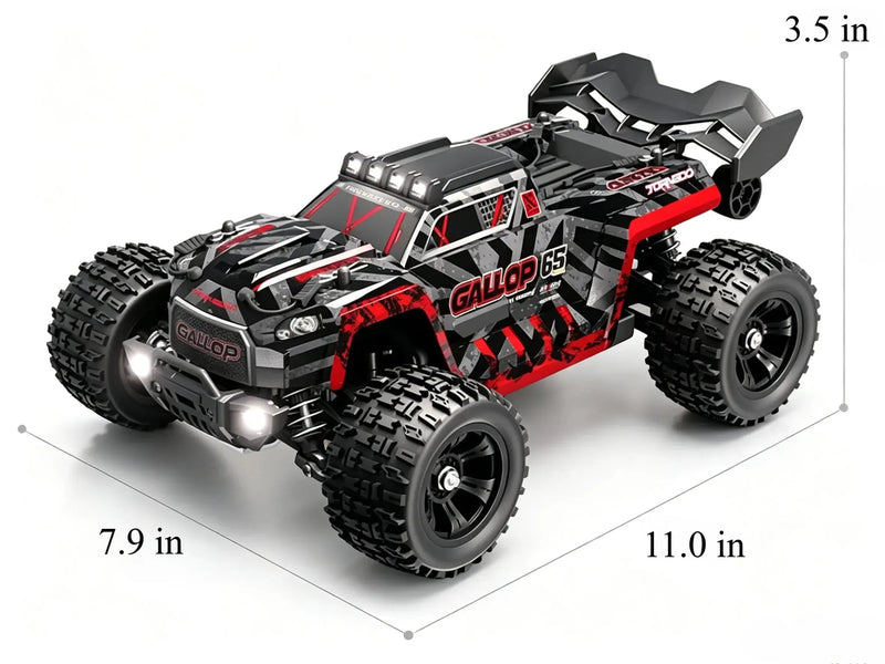 1:18 4WD RC Off-Road Truck, Brushed & Brushless Two Versions for Adults ZD-pro RC