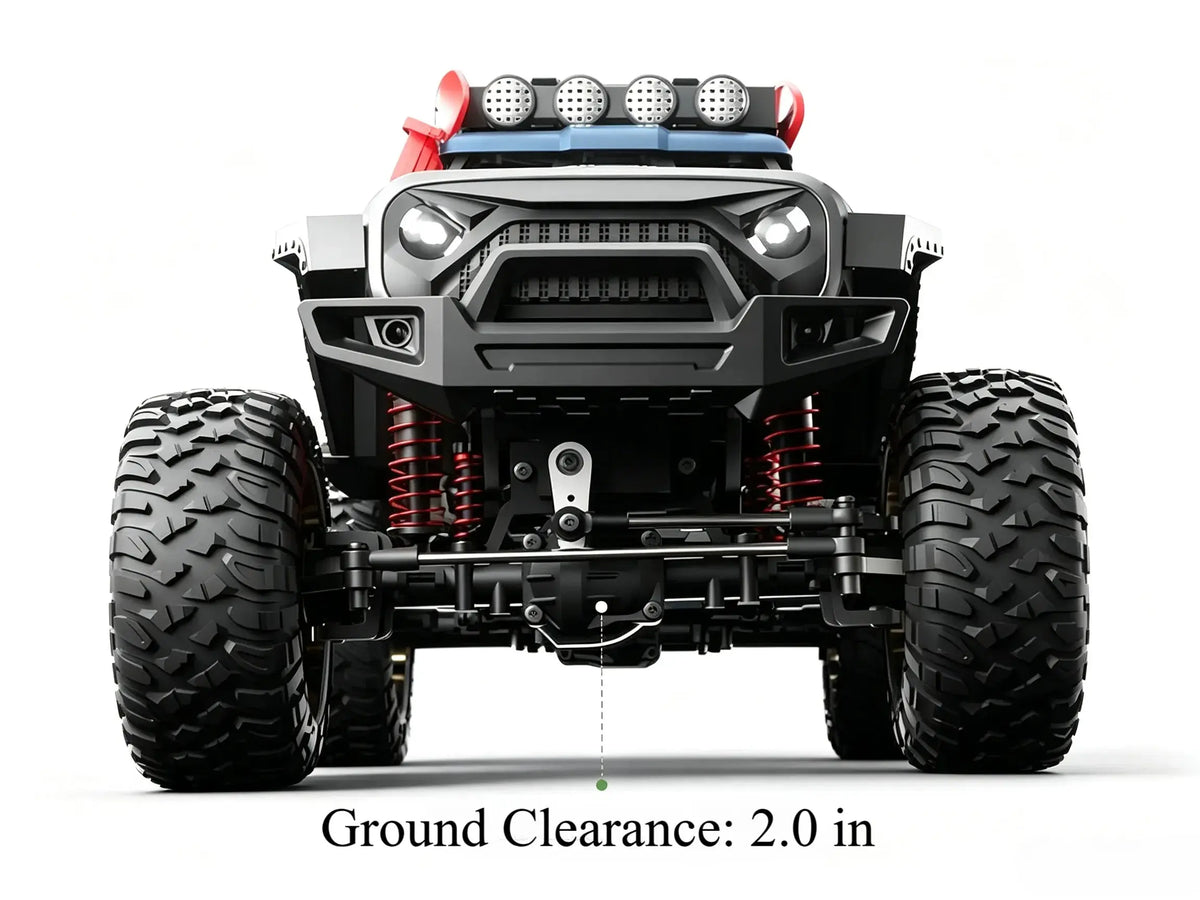 1:12 4WD RC Rock Crawler, All‑Terrain Off‑Road Climbing Truck ZD-pro RC