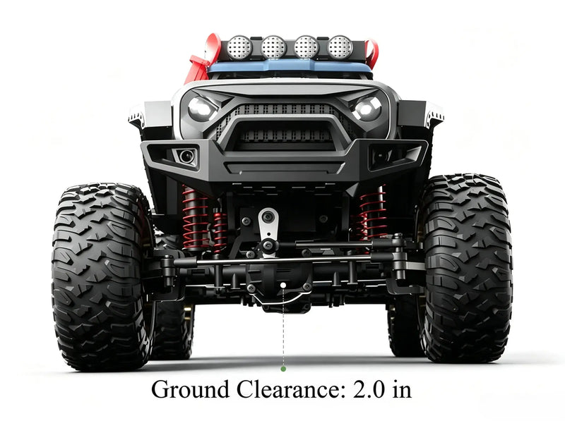 1:12 4WD RC Rock Crawler, All‑Terrain Off‑Road Climbing Truck ZD-pro RC