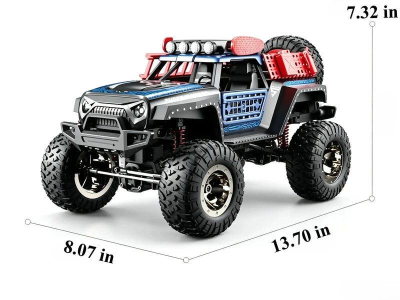 1:12 4WD RC Rock Crawler, All‑Terrain Off‑Road Climbing Truck ZD-pro RC