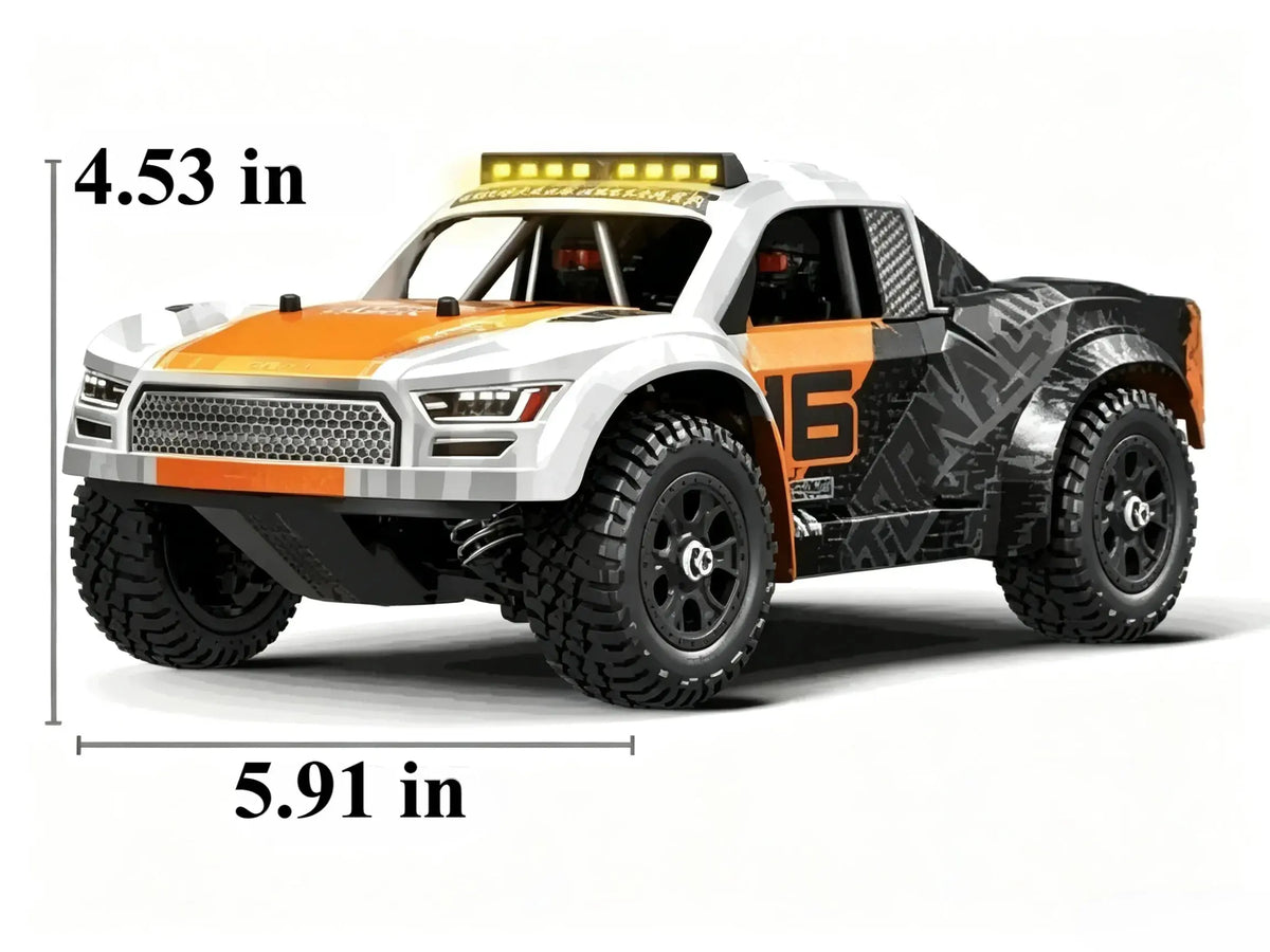 1:16 4WD RC Short Course Truck, Brushed and Brushless Optional Hobby RC Truck ZD-pro RC