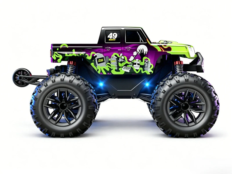 1:18 4WD RC Monster Truck, All-Terrain Off-Road Vehicle ZD-pro RC