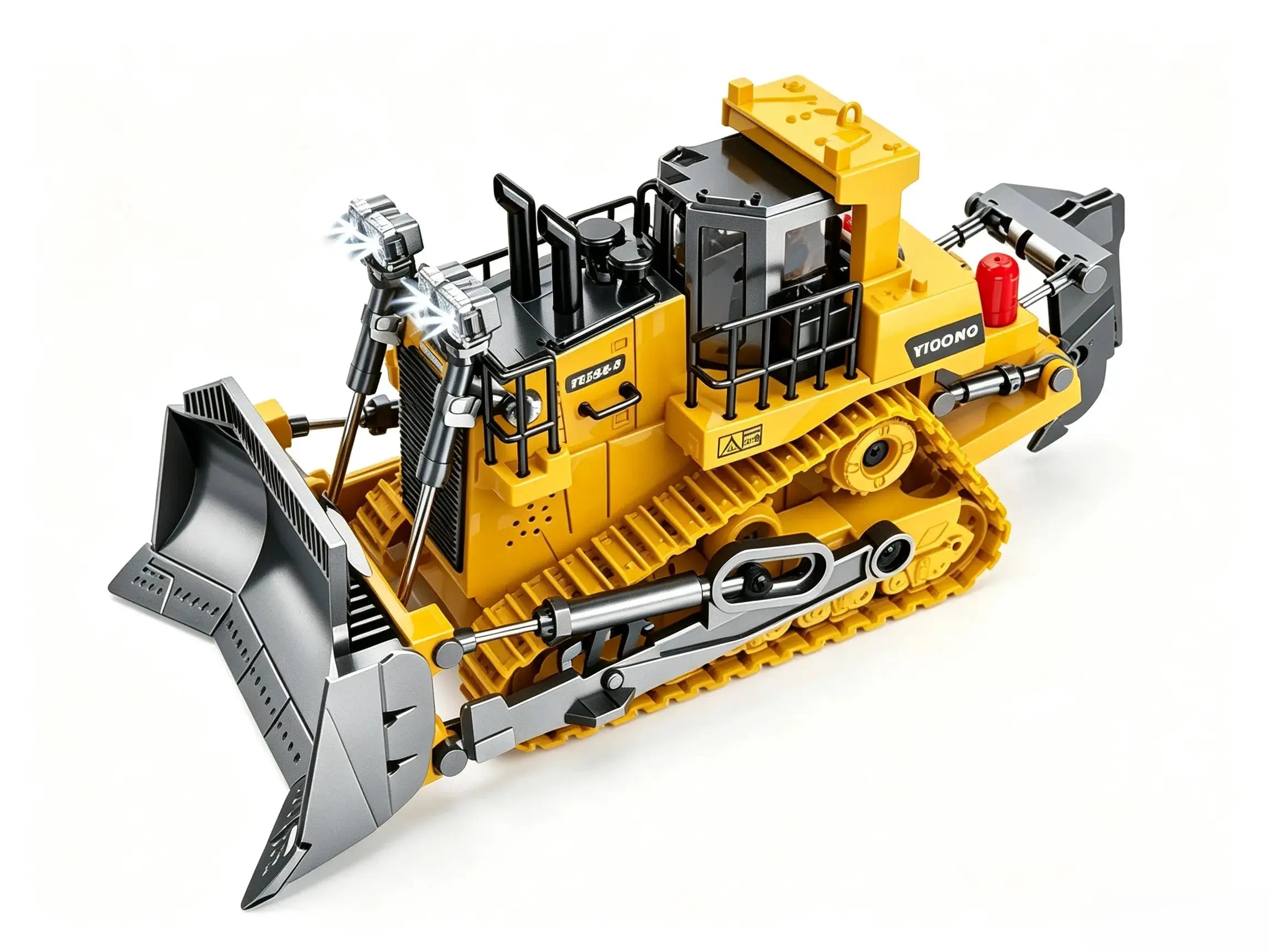 Alloy Remote Control Excavator,11 Channel 1:20 RC Construction Vehicle with Light & Sound ZD-pro RC