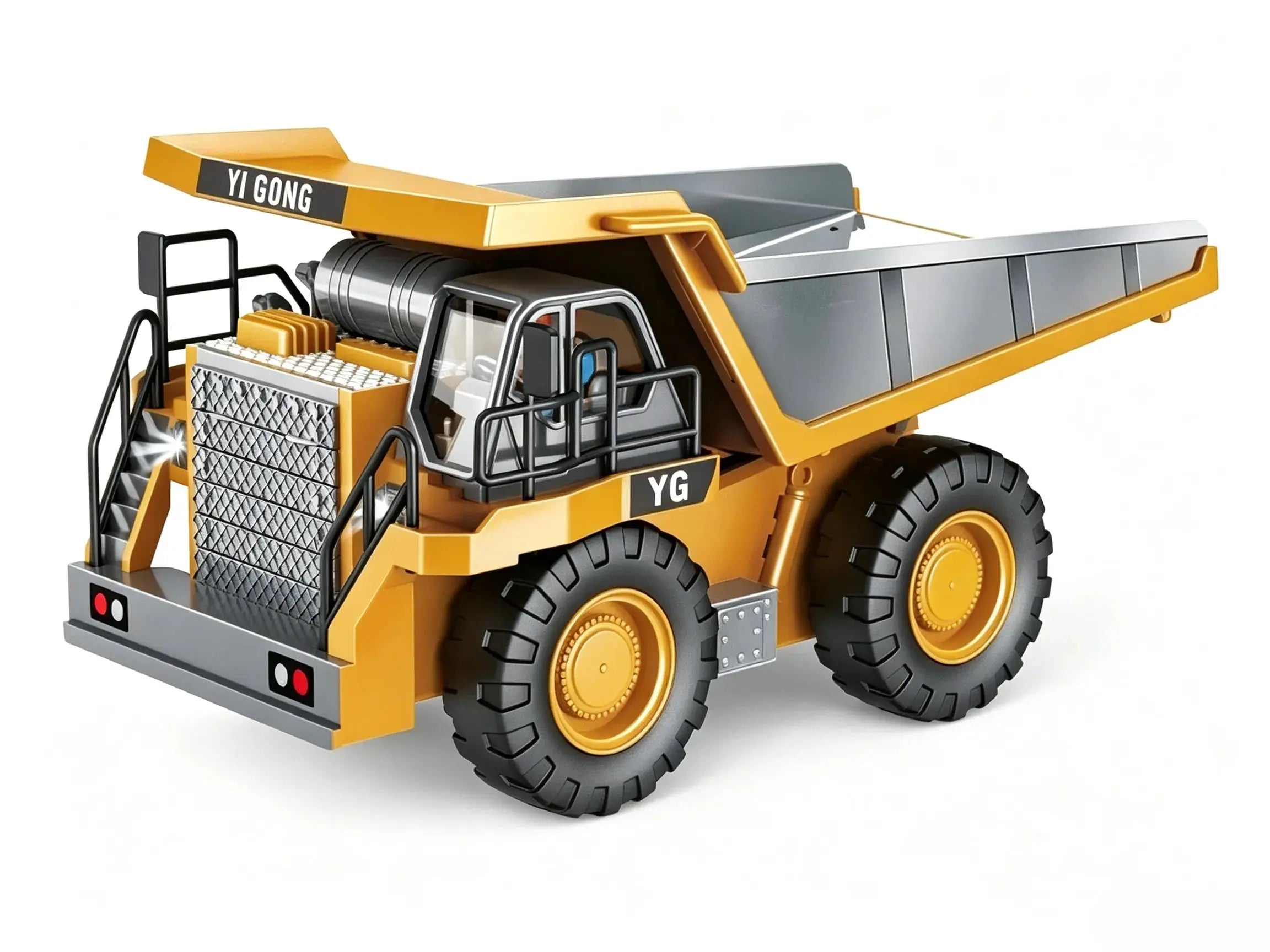 Alloy Remote Control Excavator,11 Channel 1:20 RC Construction Vehicle with Light & Sound ZD-pro RC