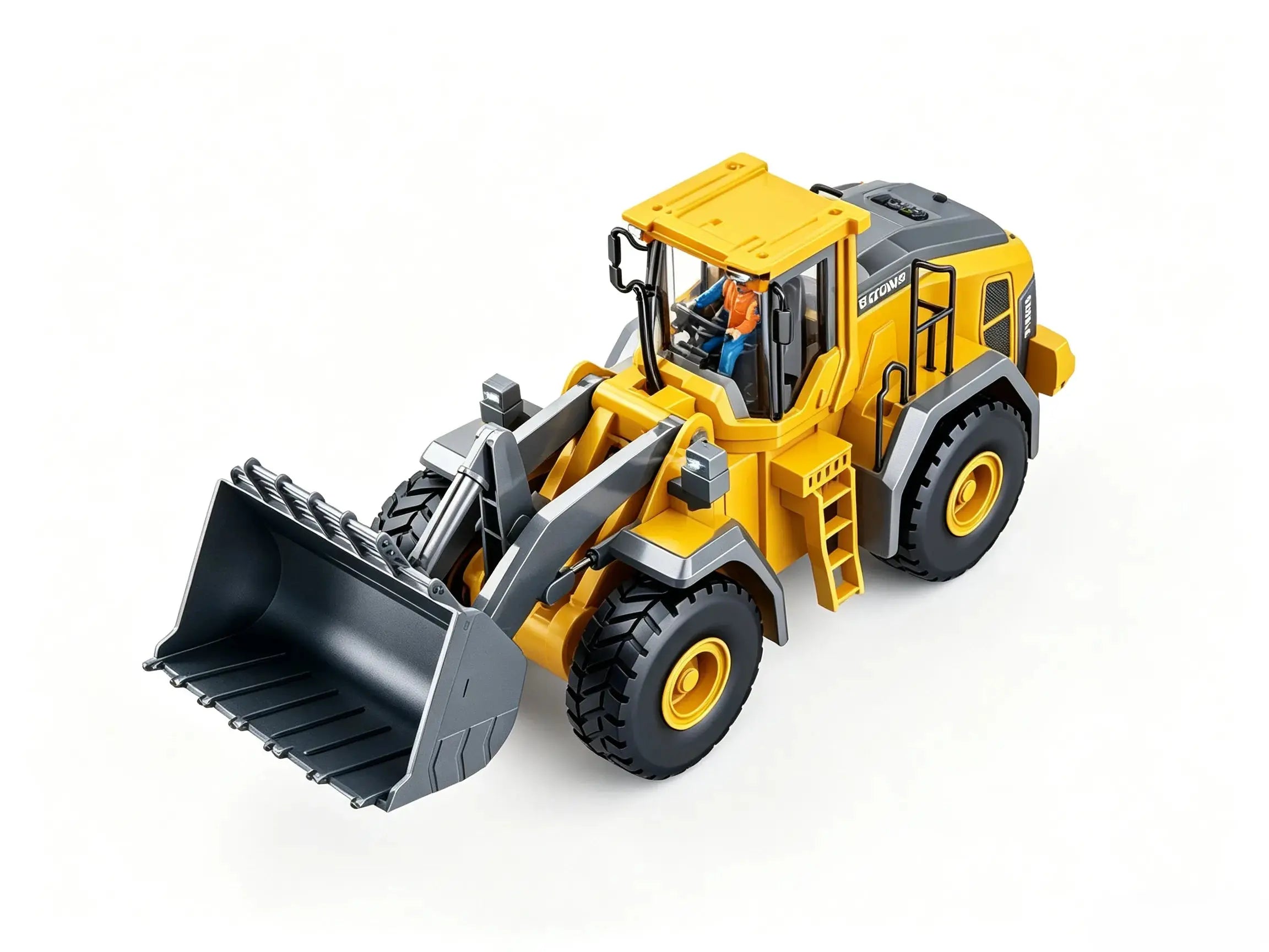 Alloy Remote Control Excavator,11 Channel 1:20 RC Construction Vehicle with Light & Sound ZD-pro RC