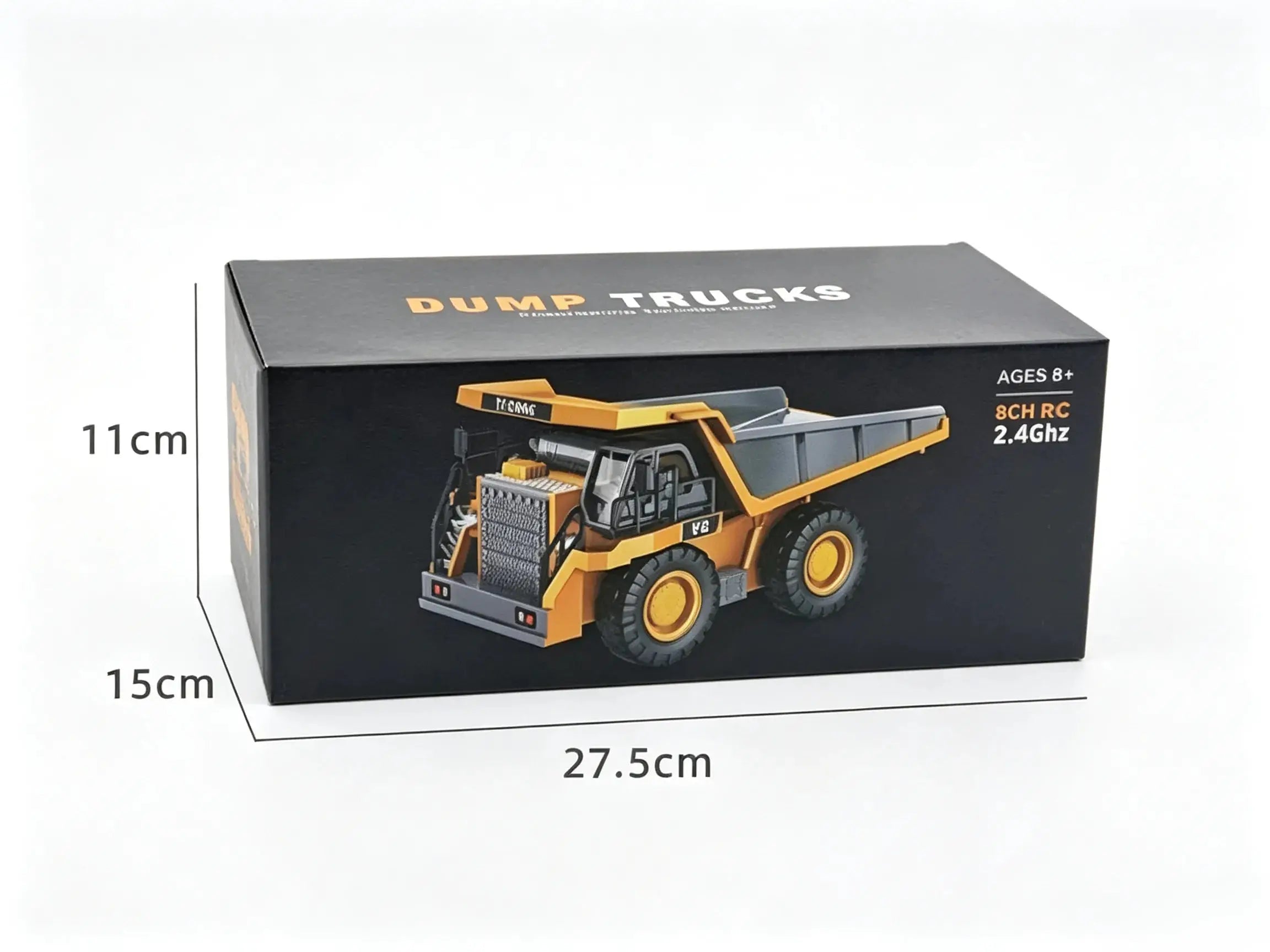 Alloy Remote Control Excavator,11 Channel 1:20 RC Construction Vehicle with Light & Sound ZD-pro RC