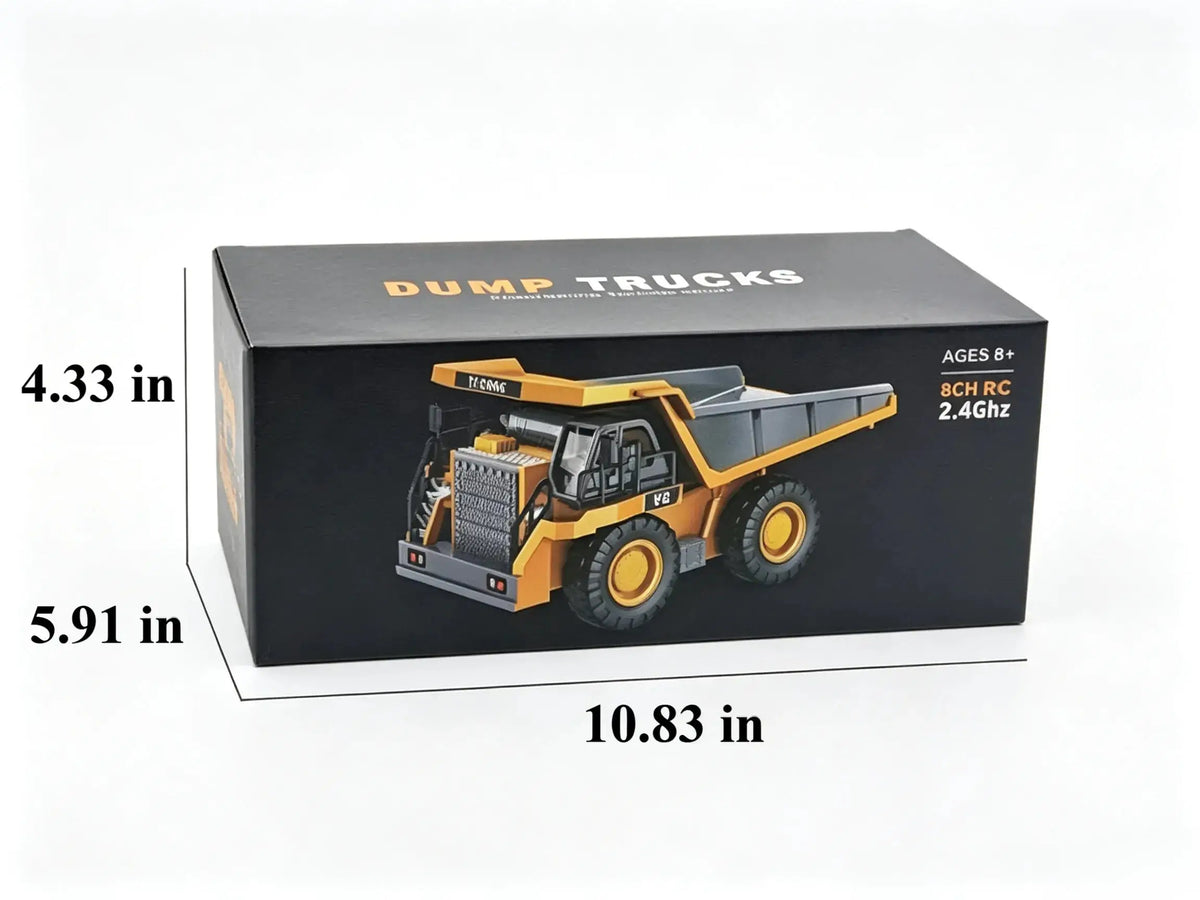 Alloy Remote Control Excavator,11 Channel 1:20 RC Construction Vehicle with Light & Sound ZD-pro RC