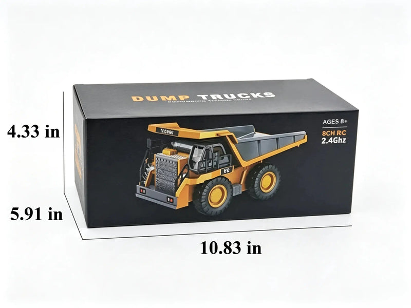Alloy Remote Control Excavator,11 Channel 1:20 RC Construction Vehicle with Light & Sound ZD-pro RC