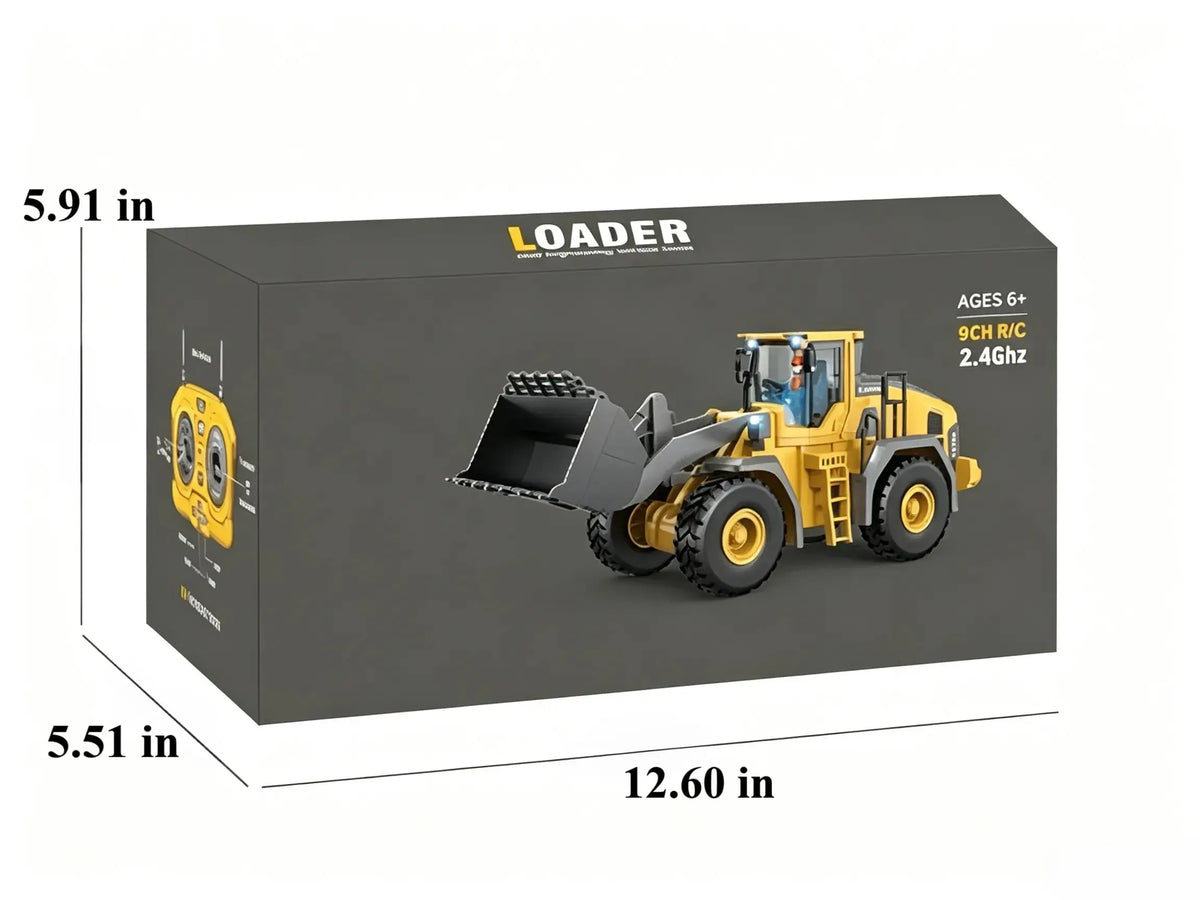Alloy Remote Control Excavator,11 Channel 1:20 RC Construction Vehicle with Light & Sound ZD-pro RC