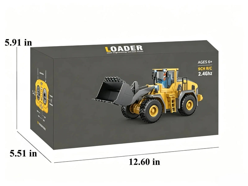 Alloy Remote Control Excavator,11 Channel 1:20 RC Construction Vehicle with Light & Sound ZD-pro RC